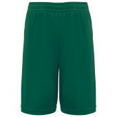 Basketbalshort voor kinderen Dark Green 4/6 jaar Basketbalshort voor kinderen Dark Green 4/6 jaar