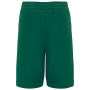 Basketbalshort voor kinderen Dark Green 4/6 jaar