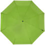Birgit 21'' opvouwbare windproof gerecyclede PET-paraplu - Limegroen