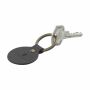 Recycled Leather Keyring Round sleutelhanger