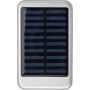 Aluminium solar powerbank Drew zilver