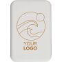 Gerecyclede draadloze oplader powerbank Meno zwart