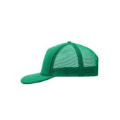 5 Panel Flat Peak Cap green