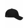 6 Panel Cap Bio Cotton black one size
