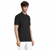 PACIFIC - PACIFIC HEREN POLO - 4XL - Zwart