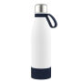 Fles RETUMBLER-TOULON GLASS - zilver, wit, navy Fles RETUMBLER-TOULON GLASS - zilver, wit, navy