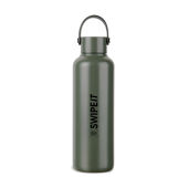 VINGA Baltimore RCS recycled SS fles 600 ML, groen