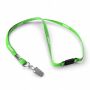 Polyester tubulaire keycord met metalen klem