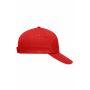 5 Panel Promo Cap Laminated signal red one size