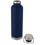Thor 1  liter koper vacuüm geïsoleerde drinkfles - Donkerblauw
