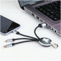 SCX.design C16 kabel met oplichtende ring - Zwart/Wit