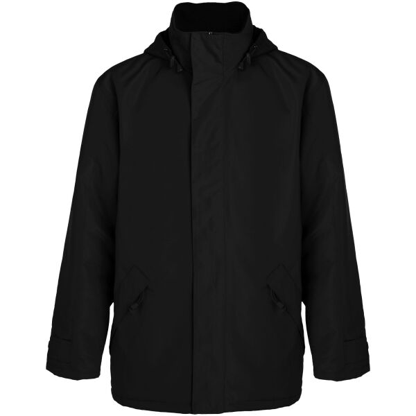 Europa kids insulated jacket - Solid black - 12