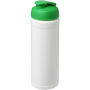 Baseline® Plus 750 ml sportfles met flipcapdeksel - Wit/Groen
