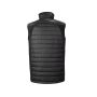 BLACK COMPASS PADDED SOFTSHELL GILET, BLACK/GREY, 4XL, RESULT