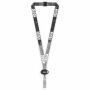 Polyester sublimatie lanyard met ovale badge reel met logo