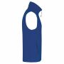Bodywarmer van microfleece heren royal blue S