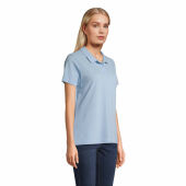 PULSE WOMEN - PULSE DAMES POLO - L - Sky Blue Pique
