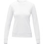Zenon dames sweater met crewneck - Wit - 4XL
