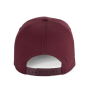 First - 5 panels cap Burgundy One Size