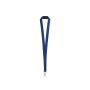 LEEDS. Polyester lanyard met veiligheidssluiting