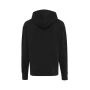 IQONIQ Yoho gerecycled katoen relaxed hoodie, zwart (XXXL)