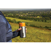 Black+Blum geisoleerde lekvrije reisbeker 340ml., oranje