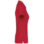 Damespolo korte mouwen Red XS Damespolo korte mouwen Red XS