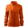 Fleece women's Jacket orange XS