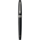 Waterman Expert rollerbalpen (zwarte inkt) - Zwart/Zilver