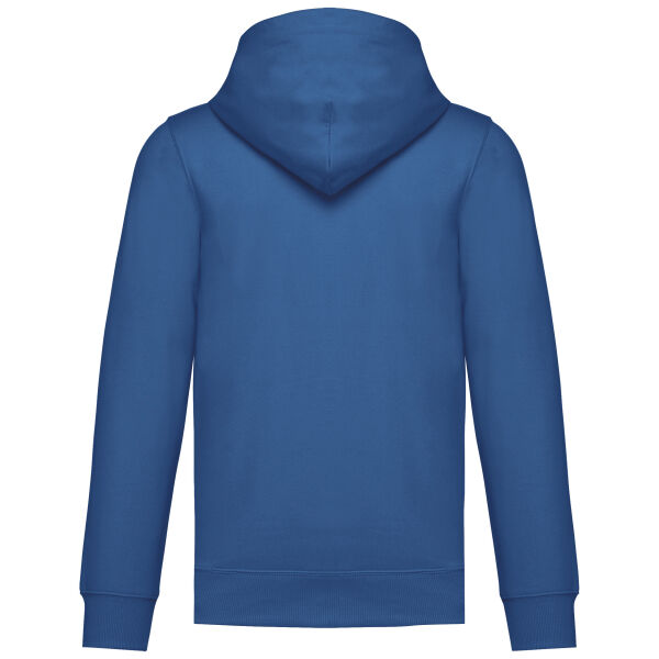 Gerecycleerde sweater met capuchon uniseks Light Royal Blue 3XL