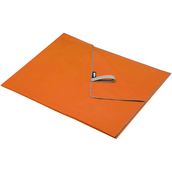 Pieter GRS ultra lightweight and quick dry towel 100x180 cm - Orange