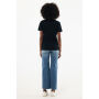 IQONIQ Brett gerecycled katoen t-shirt, zwart (4XL)