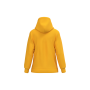Eco damessweater met capuchon Yellow S
