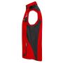 Workwear Softshell Vest - STRONG - red/black 4XL