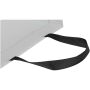 Smartfold papieren tas van 210 g/m² met lintgrepen en een glanzende laminaatlaag - 31 x 12 x 31 cm - Zwart