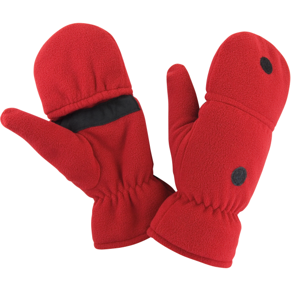 Palmgrip vingerloze handschoenen met want Red S/M Palmgrip vingerloze handschoenen met want Red S/M