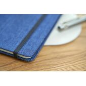 Denim notitieboekje A5 Alfred blauw