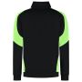 Sweatvest Bicolor Redefined 306108 Black-Lime 3XL
