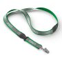 Afneembare polyester keycord met reflecterende overlay