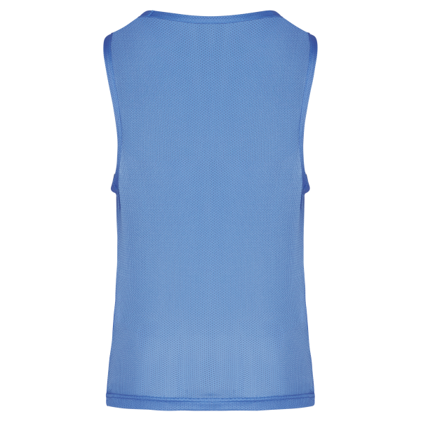 Licht trainingshesje van mesh kids Sporty Sky Blue 6/10 jaar Licht trainingshesje van mesh kids Sporty Sky Blue 6/10 jaar