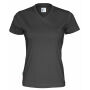 Cottover Gots T-shirt V-neck Lady black 3XL Cottover Gots T-shirt V-neck Lady black 3XL