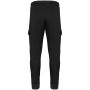 Eco-friendly heren fleece cargobroek Black XS
