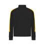 KID'S KNITTED TRACKSUIT TOP, BLACK/GOLD, 13/14, FINDEN HALES