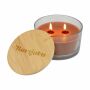Wooosh Candle Cocoon geurkaars - transparant bruin Wooosh Candle Cocoon geurkaars - transparant bruin