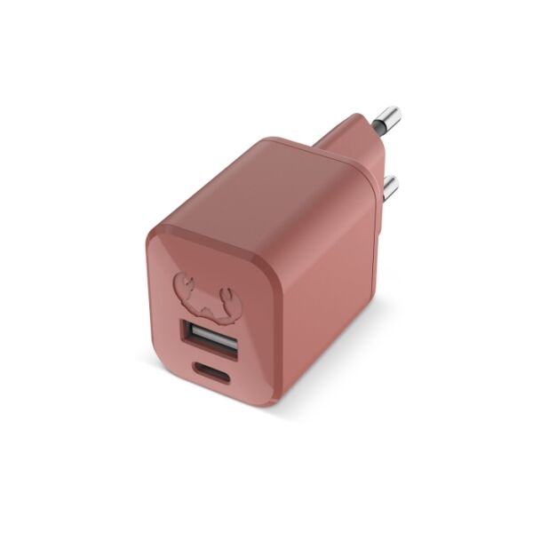 2WC30 I Fresh 'n Rebel Mini Charger USB-C + A PD // 30W - Licht Rood