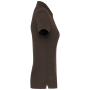 Damespolo korte mouwen Chocolate XS Damespolo korte mouwen Chocolate XS