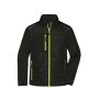 Men's Hybrid Jacket black/neon-yellow XS