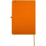 Spectrum A5 recycled hard cover notebook - Orange