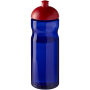 H2O Active® Eco Base 650 ml sportfles met koepeldeksel - Koningsblauw/Rood