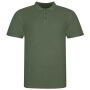 AWDis The 100 Cotton Piqué Polo Shirt, Earthy Green, XXL, Just Polos